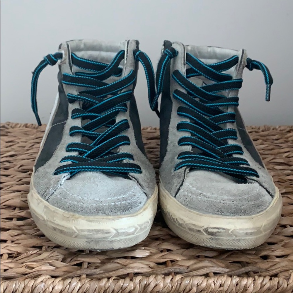 Golden Goose Slide High Top Sneakers